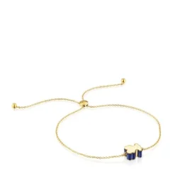 Pulsera motivo oso de oro y lapislázuli 1950^TOUS Discount
