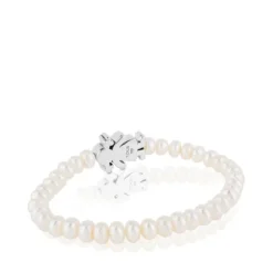 Pulsera niña de perlas y plata Sweet Dolls^TOUS