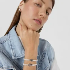 Pulsera niña de perlas y plata Sweet Dolls^TOUS