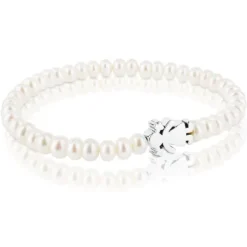 Pulsera niña de plata y perlas Sweet Dolls^TOUS Best