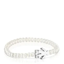 Pulsera niño de perlas y plata Sweet Dolls^TOUS Outlet