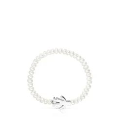 Pulsera niño de perlas y plata Sweet Dolls^TOUS Outlet