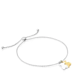 Pulsera oso cadena bicolor Sweet Dolls^TOUS Best