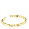 Pulsera osos con baño de oro 18 kt sobre plata Straight^TOUS Discount
