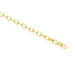 Pulsera oval con baño de oro 18 kt sobre plata Hold^TOUS Sale