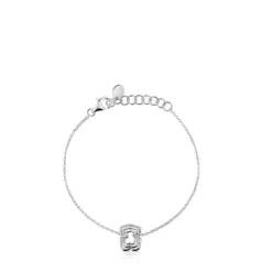 Pulsera triple oso de plata Bickie^TOUS Best