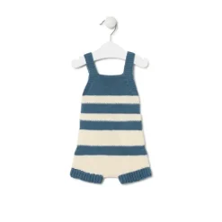Ranita de punto de bebé Tricot a rayas azul^TOUS Sale
