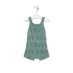 Ranita de punto de bebé Tricot logo verde^TOUS Clearance