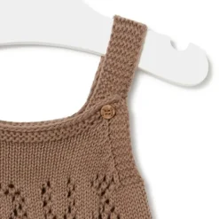 Ranita de punto de bebé Tricot logo beige^TOUS Clearance