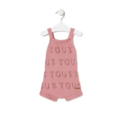 Ranita de punto de bebé Tricot logo rosa^TOUS Sale