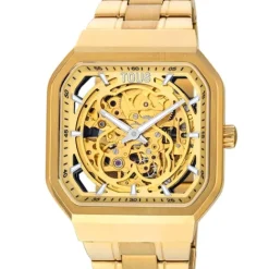Reloj analógico automático con brazalete de IP dorado D-Bear^TOUS Sale