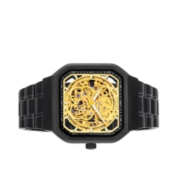 Reloj analógico automático con brazalete de IP negro D-Bear^TOUS Best