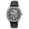 Reloj analógico automático con caja de titanio y brazalete de caucho negro Now^TOUS Best