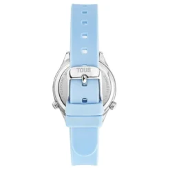 Reloj analógico celeste de acero Mini Self Time^TOUS Clearance