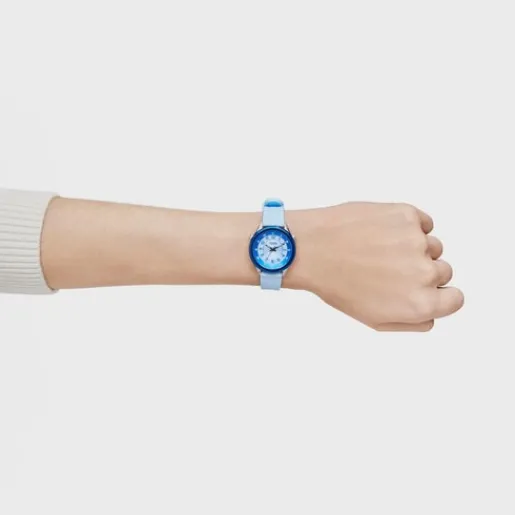 Reloj analógico celeste de acero Mini Self Time^TOUS Clearance