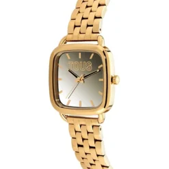 Reloj analógico con brazalete de acero IPG dorado D-Logo Mirror^TOUS Sale