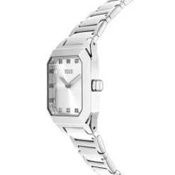 Reloj analógico con brazalete de acero Karat Squared^TOUS Online