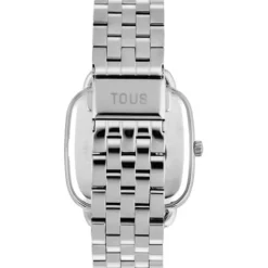 Reloj analógico con brazalete de acero D-Logo Mirror^TOUS Online