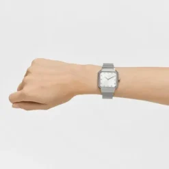 Reloj analógico con brazalete de acero Karat Squared^TOUS