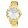 Reloj analógico con brazalete de acero IPG dorado Karat Round^TOUS Sale