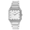 Reloj analógico con brazalete de aluminio y zirconias Karat Squared^TOUS Discount