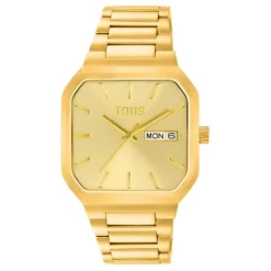 Reloj analógico con brazalete acero IPG dorado Lit^TOUS Sale