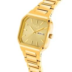 Reloj analógico con brazalete acero IPG dorado Lit^TOUS Sale