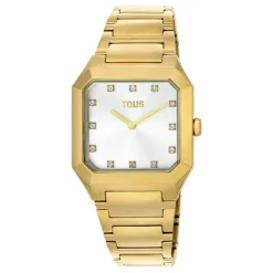 Reloj analógico con brazalete de acero IPG dorado Karat Squared^TOUS Outlet