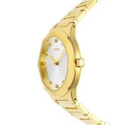 Reloj analógico con brazalete de acero IPG dorado Karat Oval^TOUS Outlet