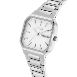 Reloj analógico con brazalete de aluminio Lit^TOUS Online
