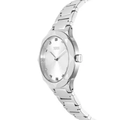 Reloj analógico con brazalete de acero Karat Round^TOUS Outlet
