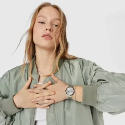Reloj analógico con brazalete de acero Karat Round^TOUS Outlet