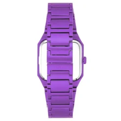 Reloj analógico con brazalete de aluminio lila Karat Squared^TOUS Online