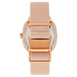 Reloj analógico de acero IPRG nude con brazalete elástico en color rosa Osier^TOUS