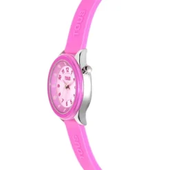 Reloj analógico fucsia de acero Mini Self Time^TOUS Outlet