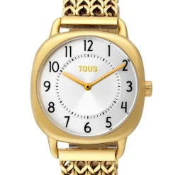 Reloj analógico Osier 1920 de acero IP dorado^TOUS Hot