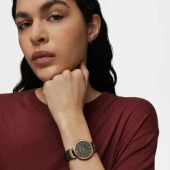 Reloj analógico S-Mesh bicolor IP rosado/IP negro^TOUS Best