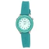 Reloj analógico verde de acero Mini Self Time^TOUS Hot
