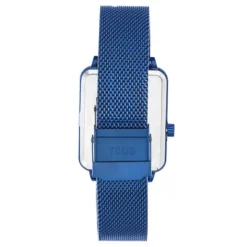 Reloj analógico y digital con brazalete de acero IP azul MARS^TOUS Outlet