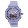 Reloj analógico/digital de acero IP lila con brazalete de nylon lila Bet^TOUS Outlet