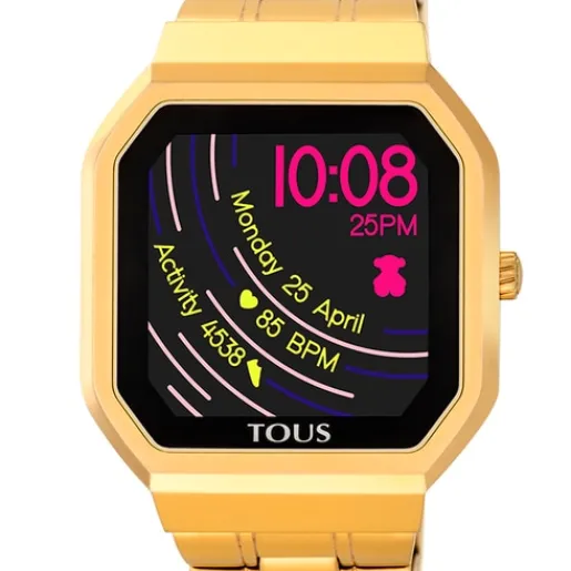 Reloj smartwatch B-Connect de IP dorado^TOUS Sale