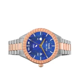 Reloj smartwatch con brazalete de acero y acero IP rosado T-Bear Connect^TOUS Outlet