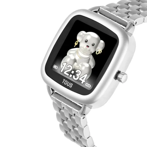 Reloj smartwatch con brazalete de acero D-Connect^TOUS Clearance
