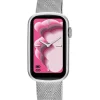 Reloj smartwatch con brazalete de acero y caja de aluminio T-Band Mesh^TOUS Discount