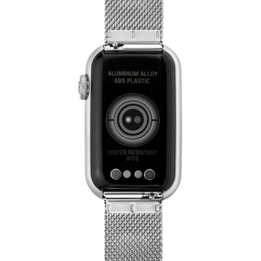 Reloj smartwatch con brazalete de acero y caja de aluminio T-Band Mesh^TOUS Discount