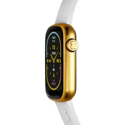 Reloj smartwatch con correa de nylon y correa de silicona blanca T-Band^TOUS Hot