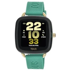 Reloj smartwatch con correa de verde D-Connect^TOUS Discount