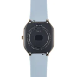Reloj smartwatch con correa de nylon y correa de silicona azul B-Connect^TOUS Discount