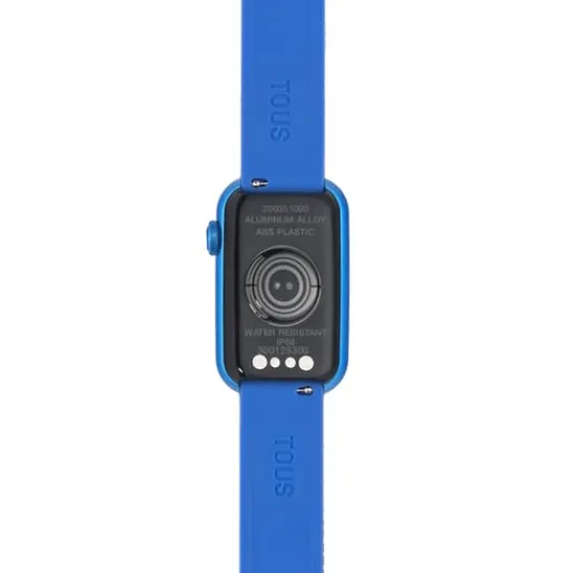 Reloj smartwatch con correa de nylon y correa de silicona azul T-Band^TOUS Sale