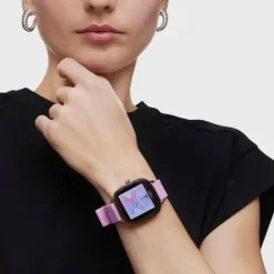 Reloj smartwatch con correa de rosa D-Connect^TOUS Online